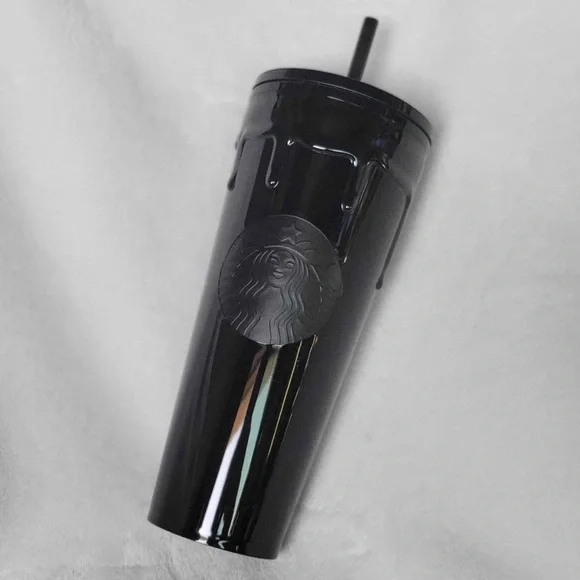 Starbucks | Accessories | Starbucks Black Slime Halloween Cup 224 | Poshmark